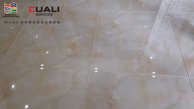白色偏黃的瓷磚，搭配什么牌子的美縫劑顏色好